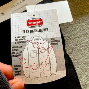 Men’s large wrangler jacket